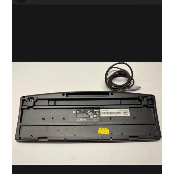 DELL PS/2 104-Key PC Windows Desktop Keyboard Black Wired RT7D00 SK-8100 - Picture 5 of 11